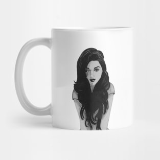 Gray Girl Mug